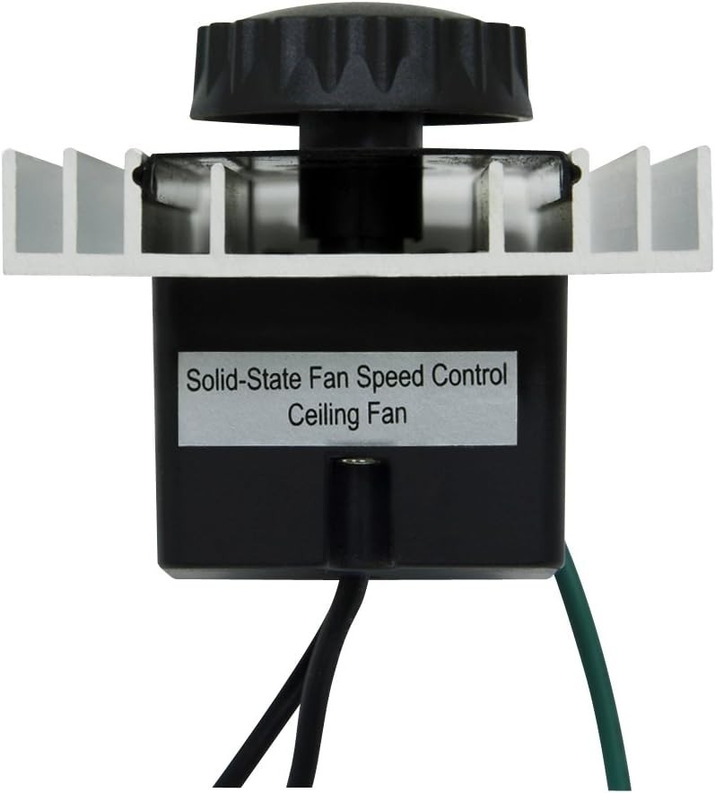 Precision Fan Speed Control Switch, Black