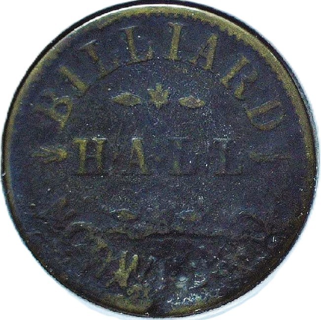 BILLIARD HALL - No. 46 EAST MAIN ST CINN. OHIO - EC 7412