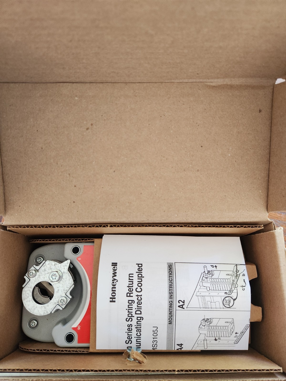 Honeywell MS3105J3030 Spring Return 44 lb-in. 5 Nm Direct Coupled Actuator  *NIB