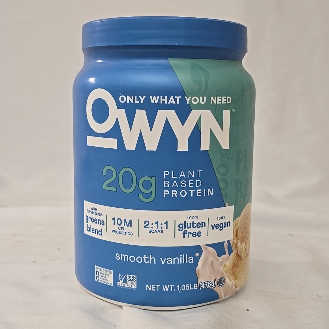 Owyn 20g Plant Based Protein Smooth Vanilla 1.05 Lb