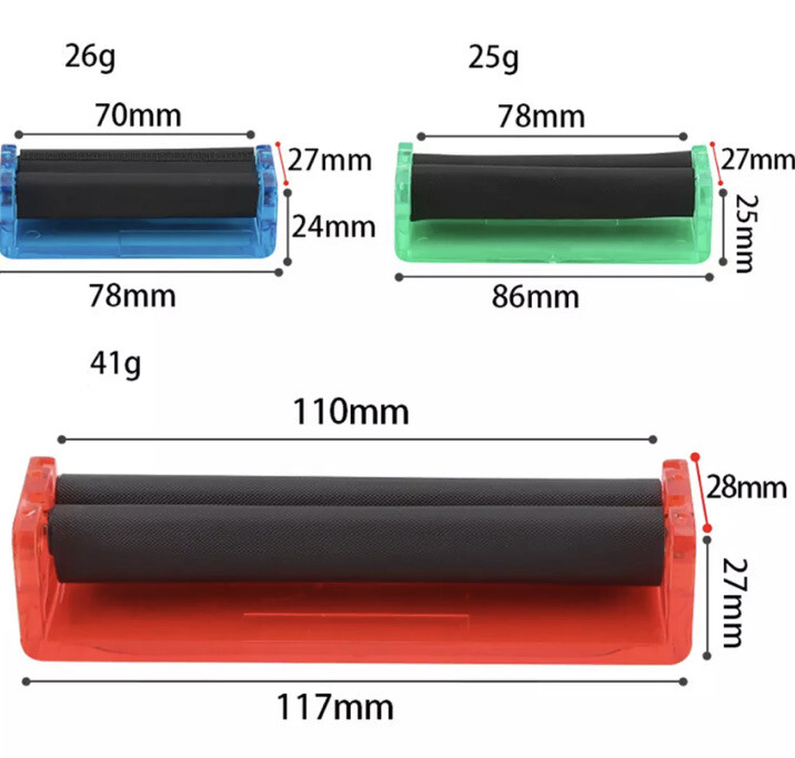110mm Plastic RYO Cigarette Rolling Machine Hand Roller Maker DIY
