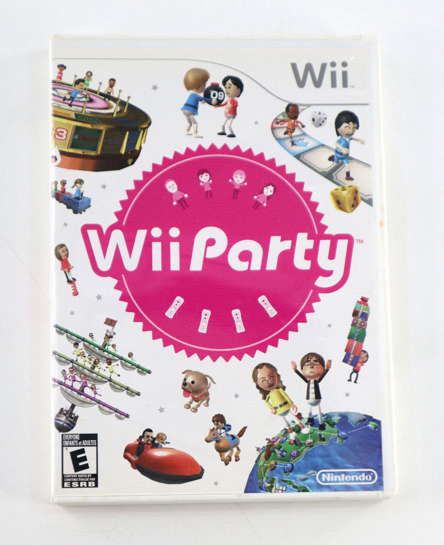 Wii Party Nintendo Wii, 2010 Case And Manual Only NO GAME
