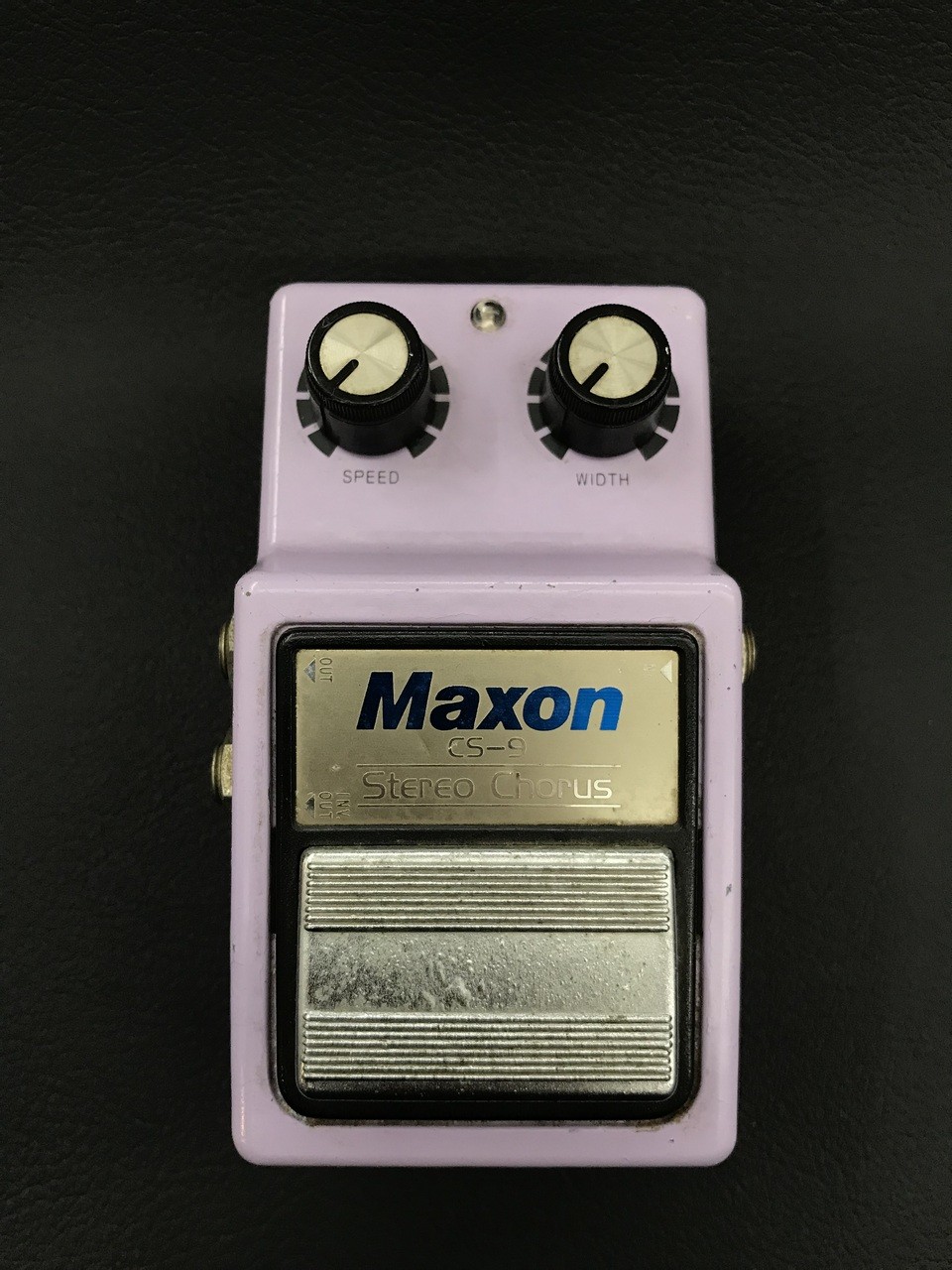 Maxon CS-9 Stereo Chorus Analog Guitar Effects Pedal Used 1982