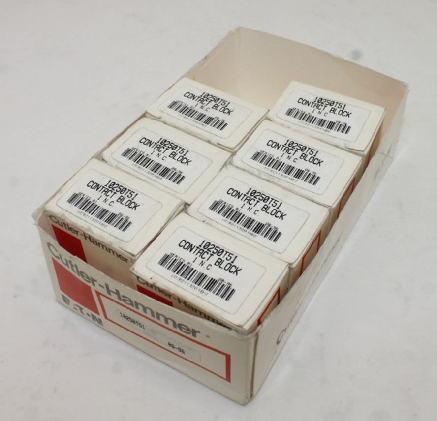 Cutler-Hammer 10250T51 Contact Block (Box of 7)
