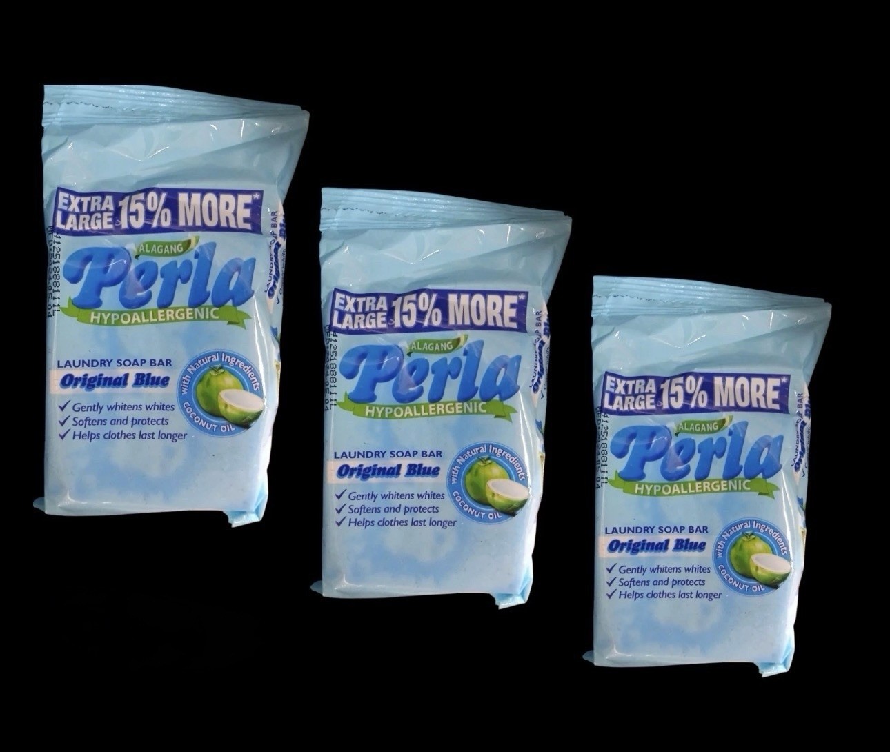 Perla Hypoallergenic Original blue Extra 15% More 110g (6bars)