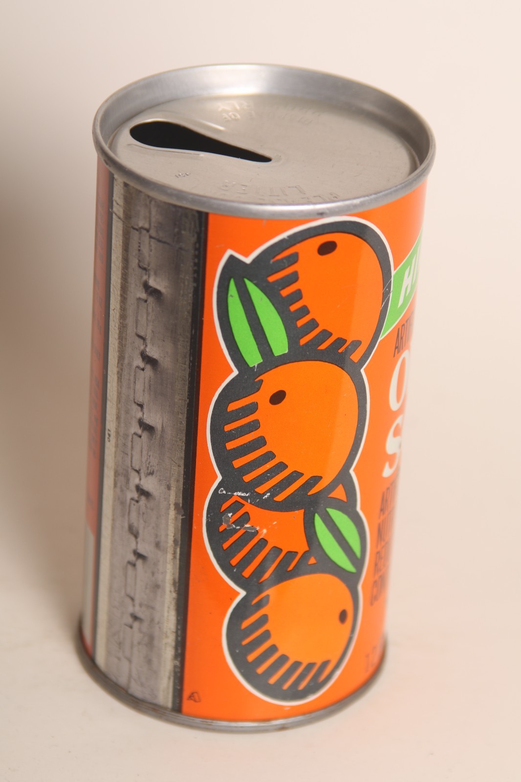 Hillcrest Orange soda can - 12oz