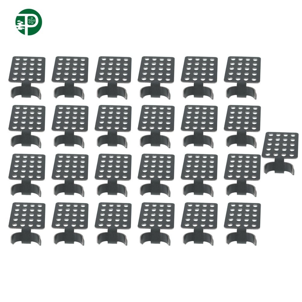 Fit for Securing Ice Dam Heat Tape Brand 25 Pcs Heat Cable Roof Clip