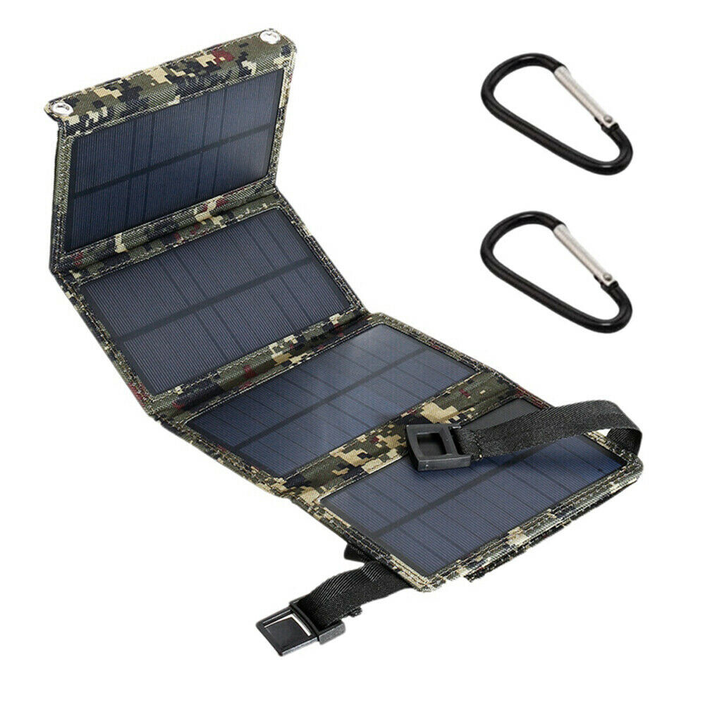 Portable Solar Panel Charger - Fast Charging for Camping, Hiking & Travel