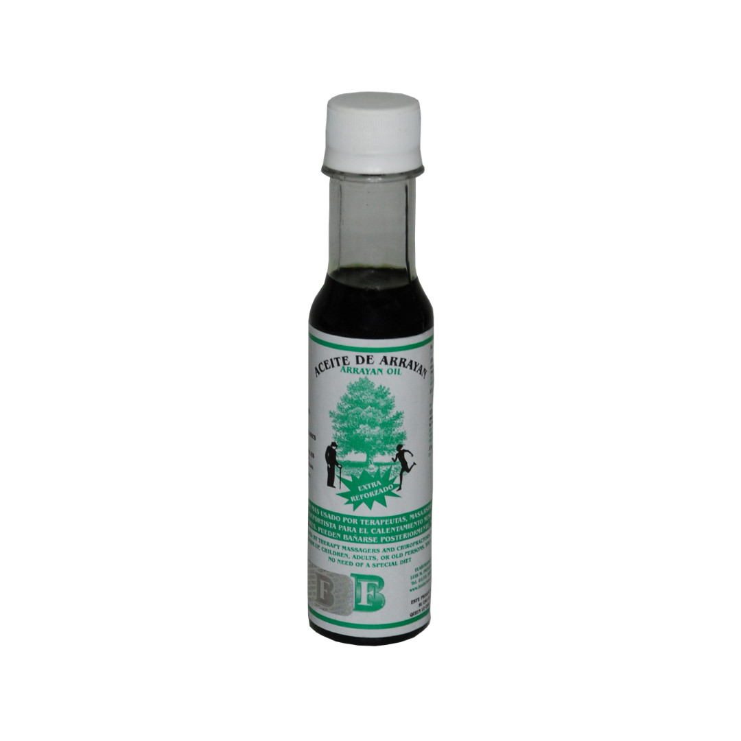 ARRAYAN OIL FOR MASSAGE BODY ACEITE DE ARRAYAN PARA MASAJE 150 ml ea/2 BOTTLES