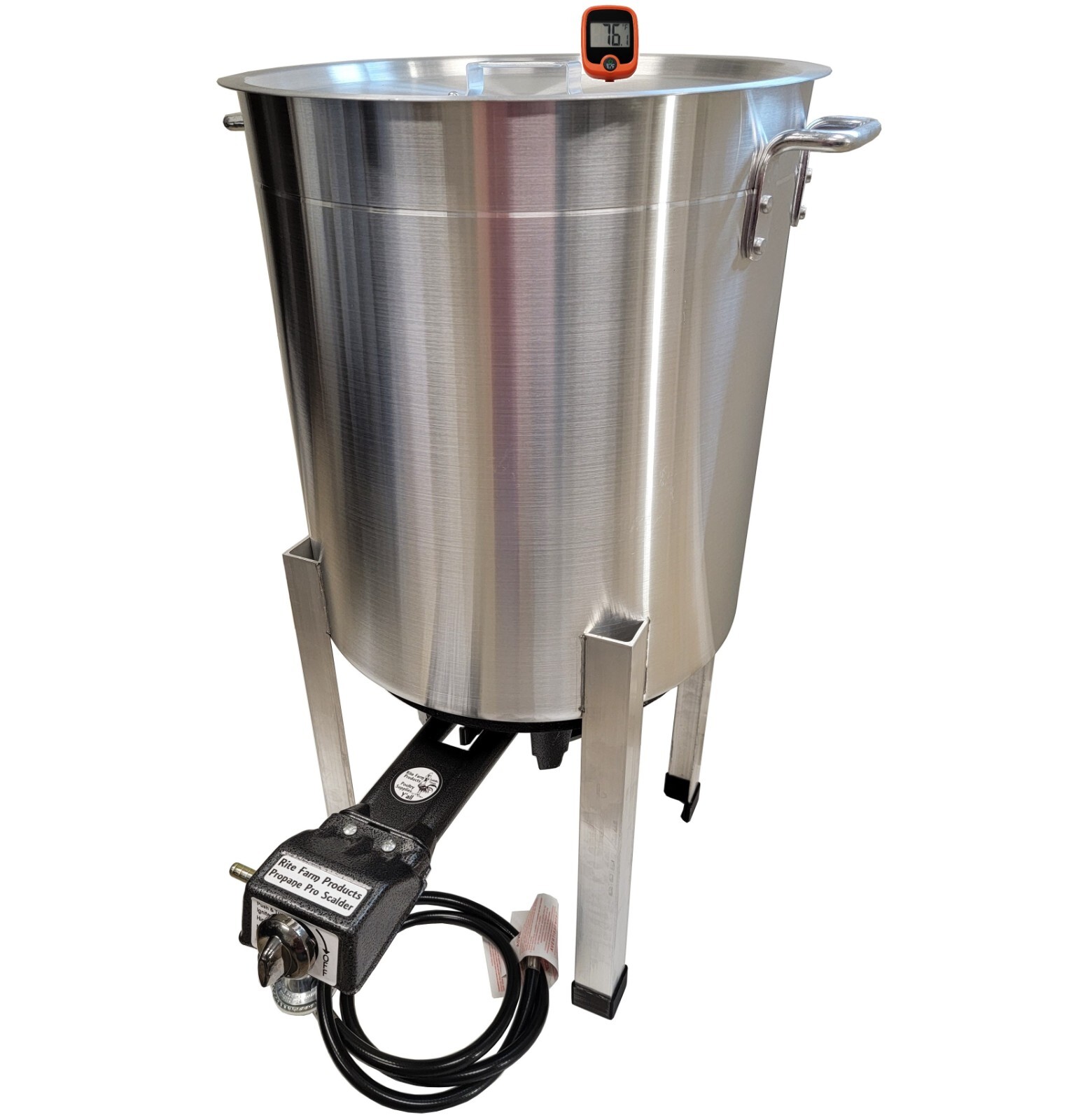 #SCRATCH/DENT# RITE FARM PRODUCTS 15-GAL PROPANE PRO POULTRY SCALDER CHICKEN USA