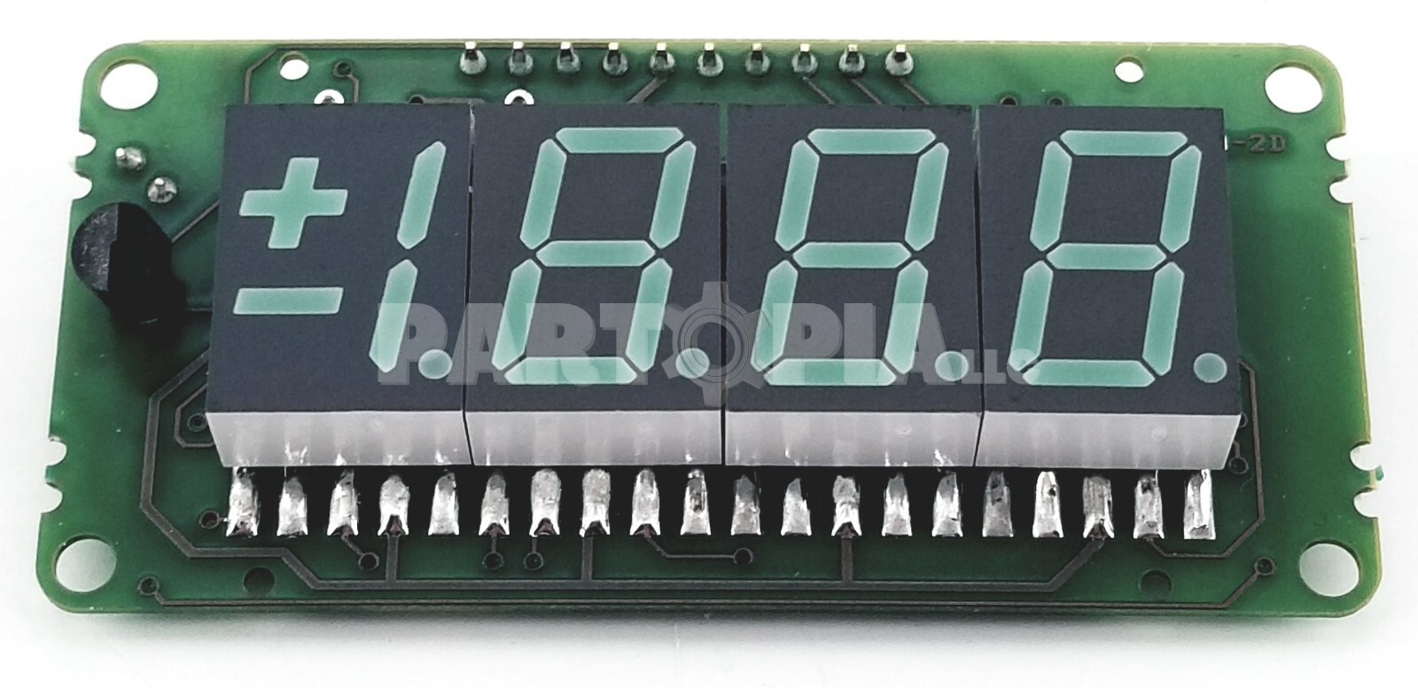 Martel MDM350 Display PCB Board, 4 Digit, (1) HDSP-5607 (3) HDSP-5601