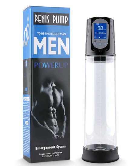 Powerup Electric Vacuum Penis Pump for Male Enlargement