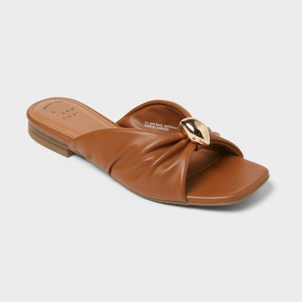 Women’s Thea Sandals with Memory Foam Insole - A New Day