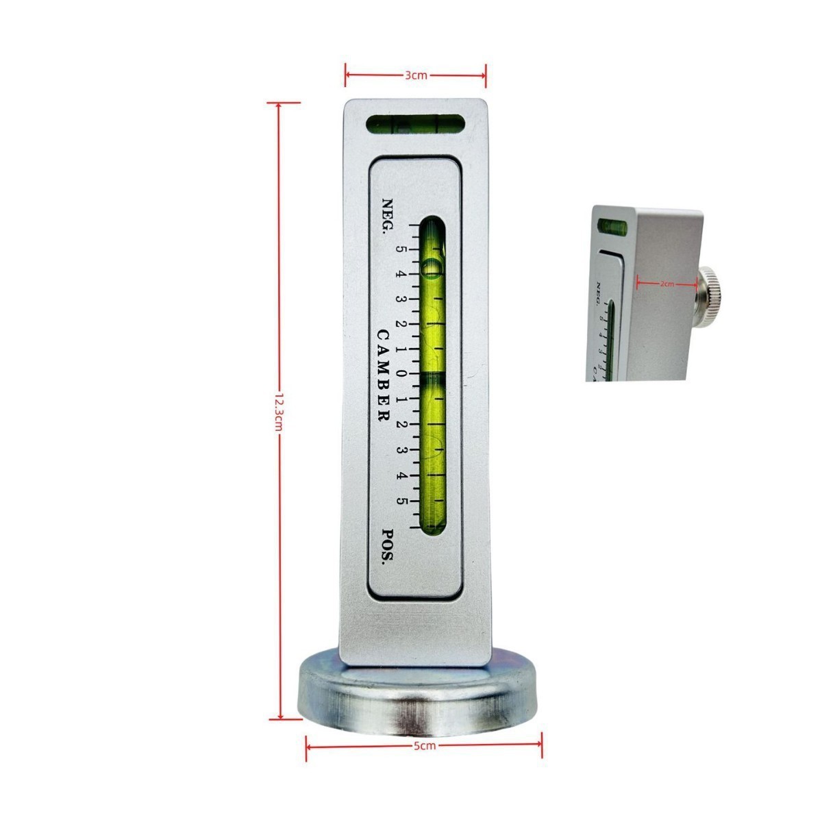 Universal Magnetic Alignment Tool, Camber Gauge for Most Cars & Trucks