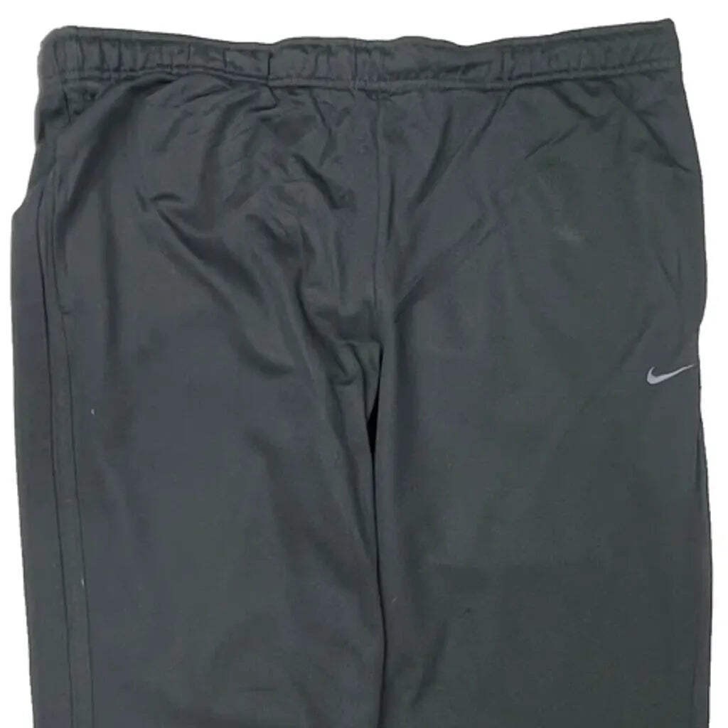 Nike Track Pants - Large Black Polyester