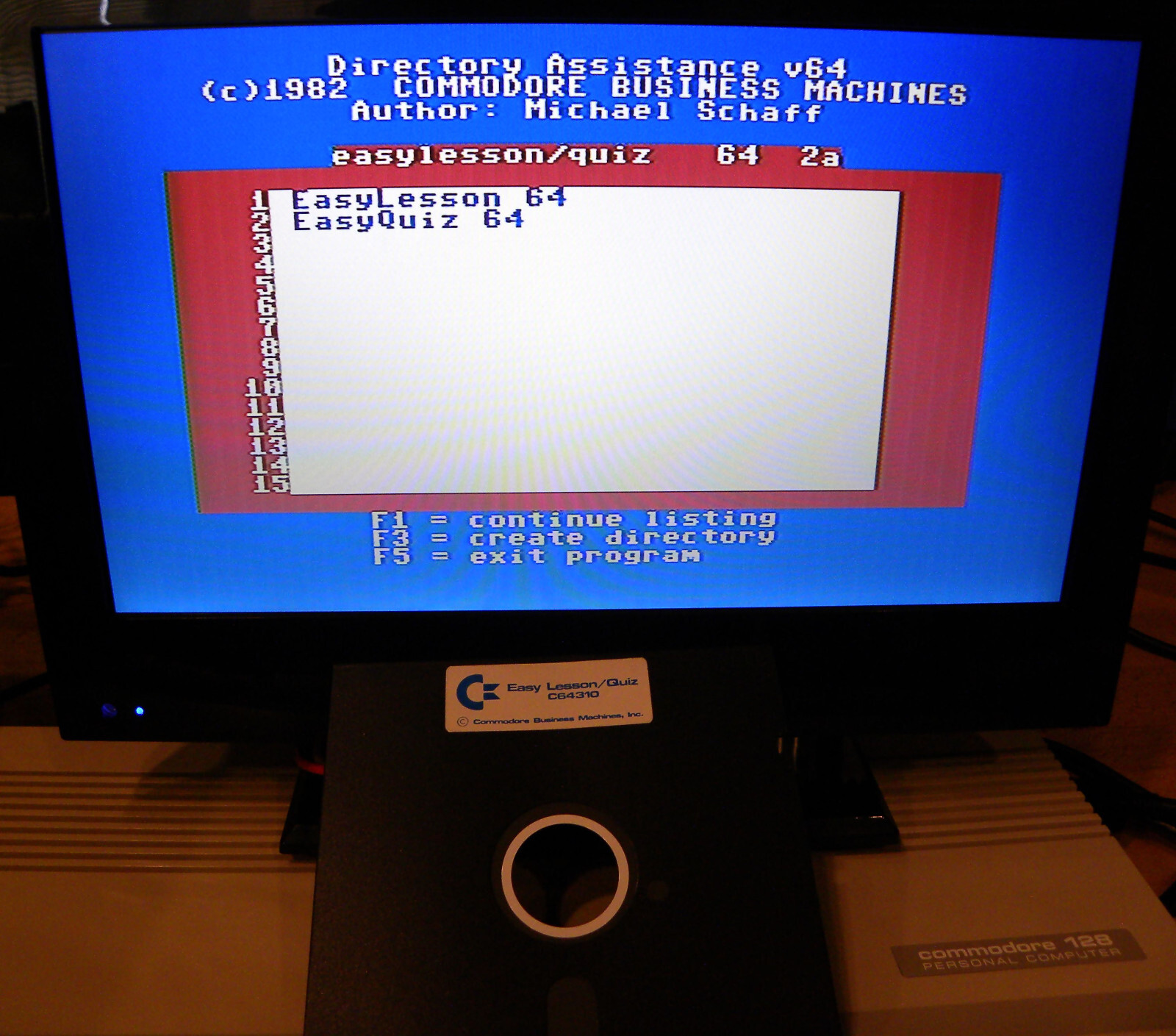 Commodore 64 Application Software Lot Easy Mail Business C64/128/64C/SX64/128DCR