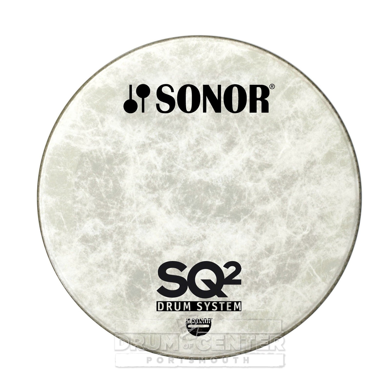 Sonor Bass Drum Logo Head 22" Fiberskyn w/SQ2 Logo