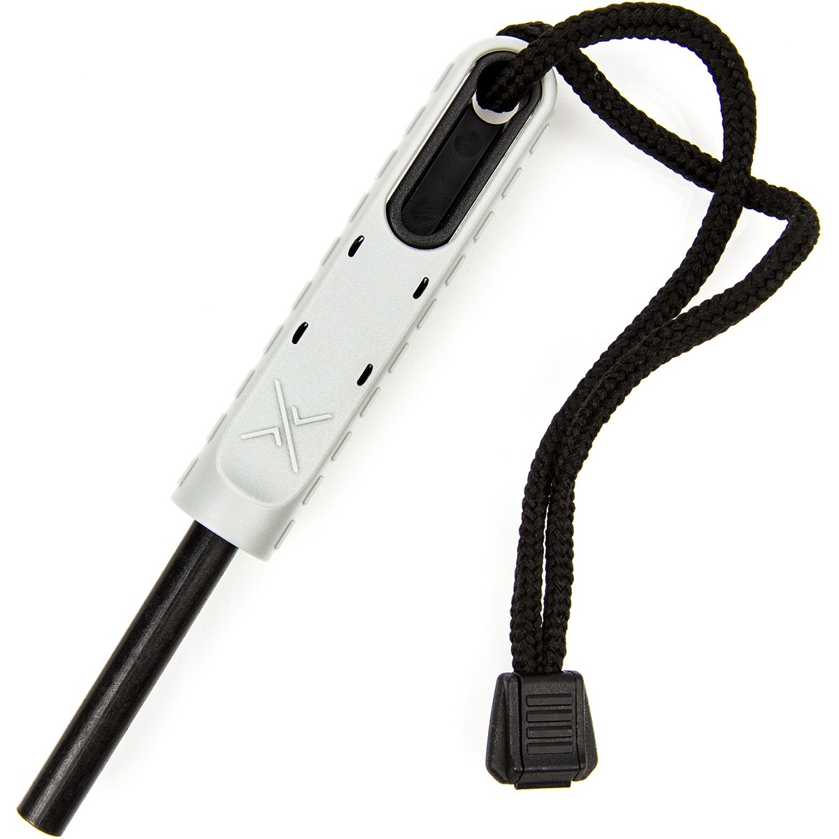 Exotac polySTRIKER XL Ultra-Light Ferrocerium Rod Firestarter - Gunmetal