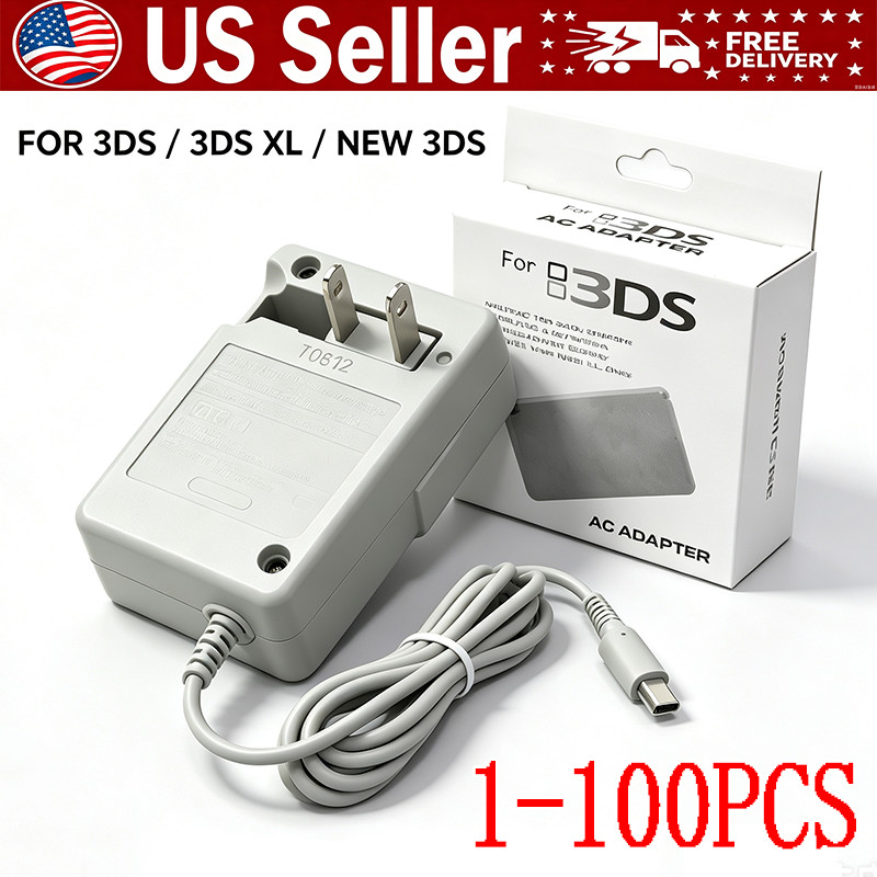 AC Adapter Home Wall Charger Cable for Nintendo DSi/ 2DS/ 3DS/ DSi XL System
