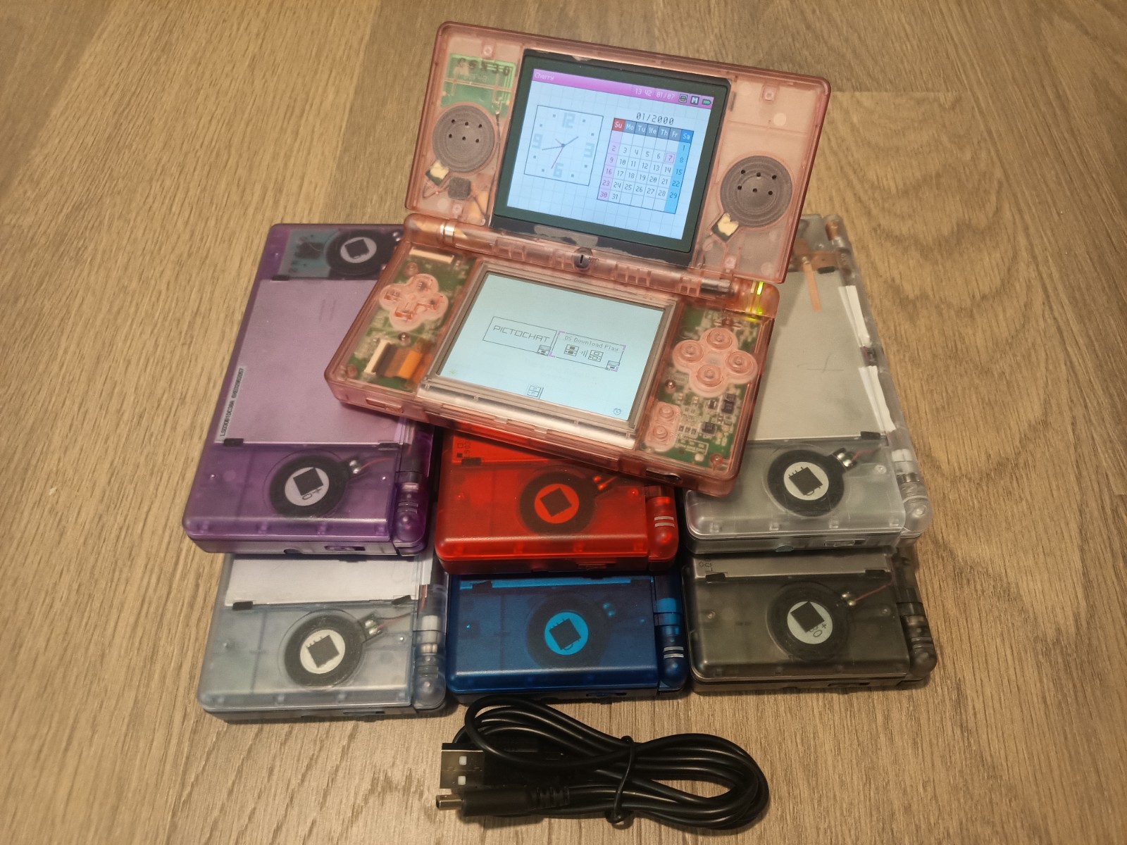 ⭐Choose Your Style & Upgrades!⭐ Reshelled Nintendo DS Lite Console w/ Charger