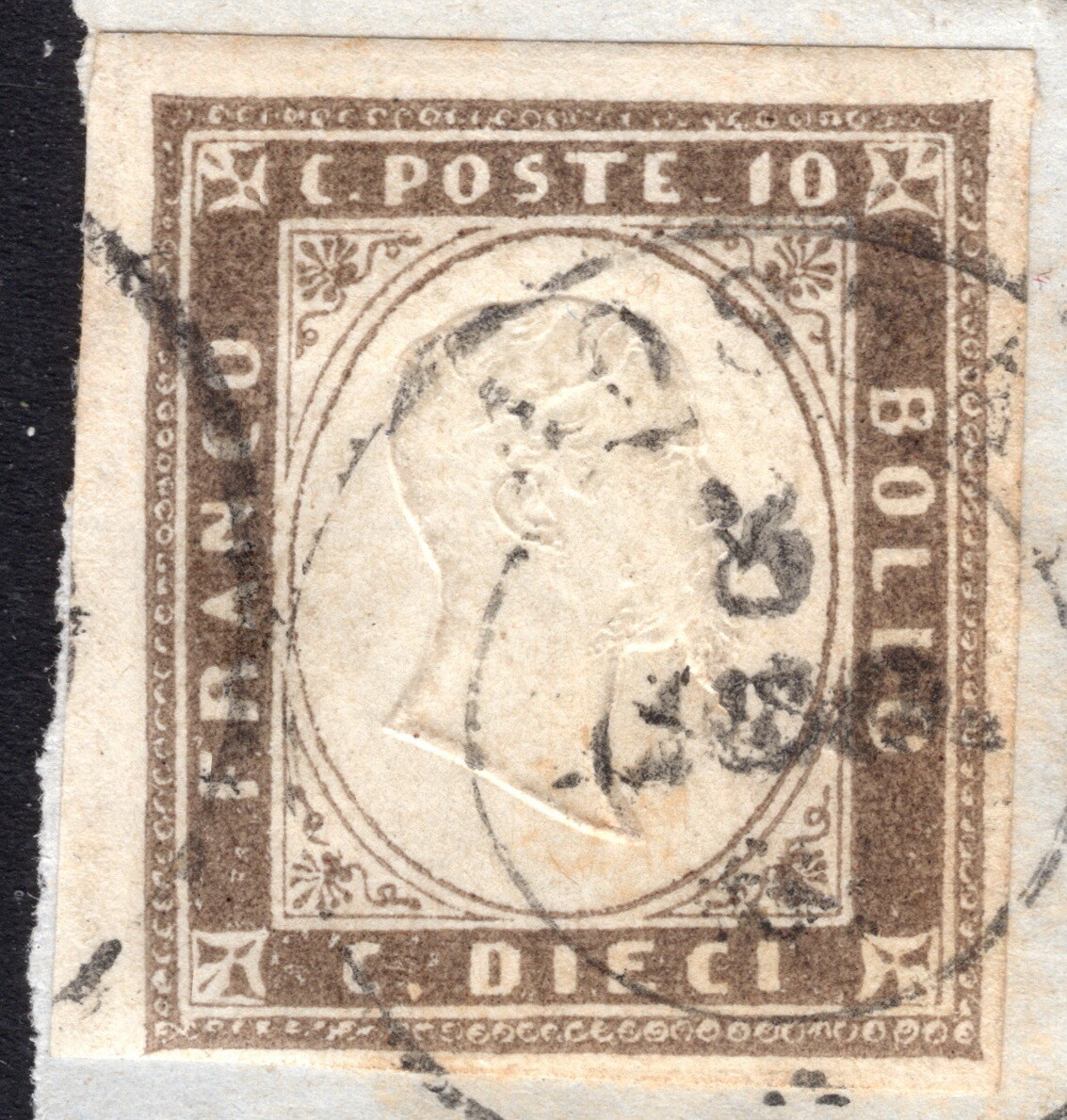 ITALIAN STATES SARDINIA BRUNO GRIGRIO 14 Be