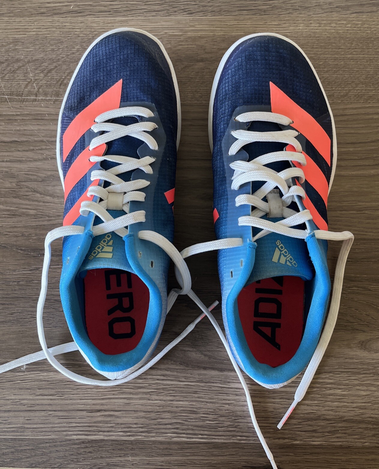 Adidas Adizero Long Jump GY0896 Track & Field Trainers Blue US Mens 5.5/ Womens7