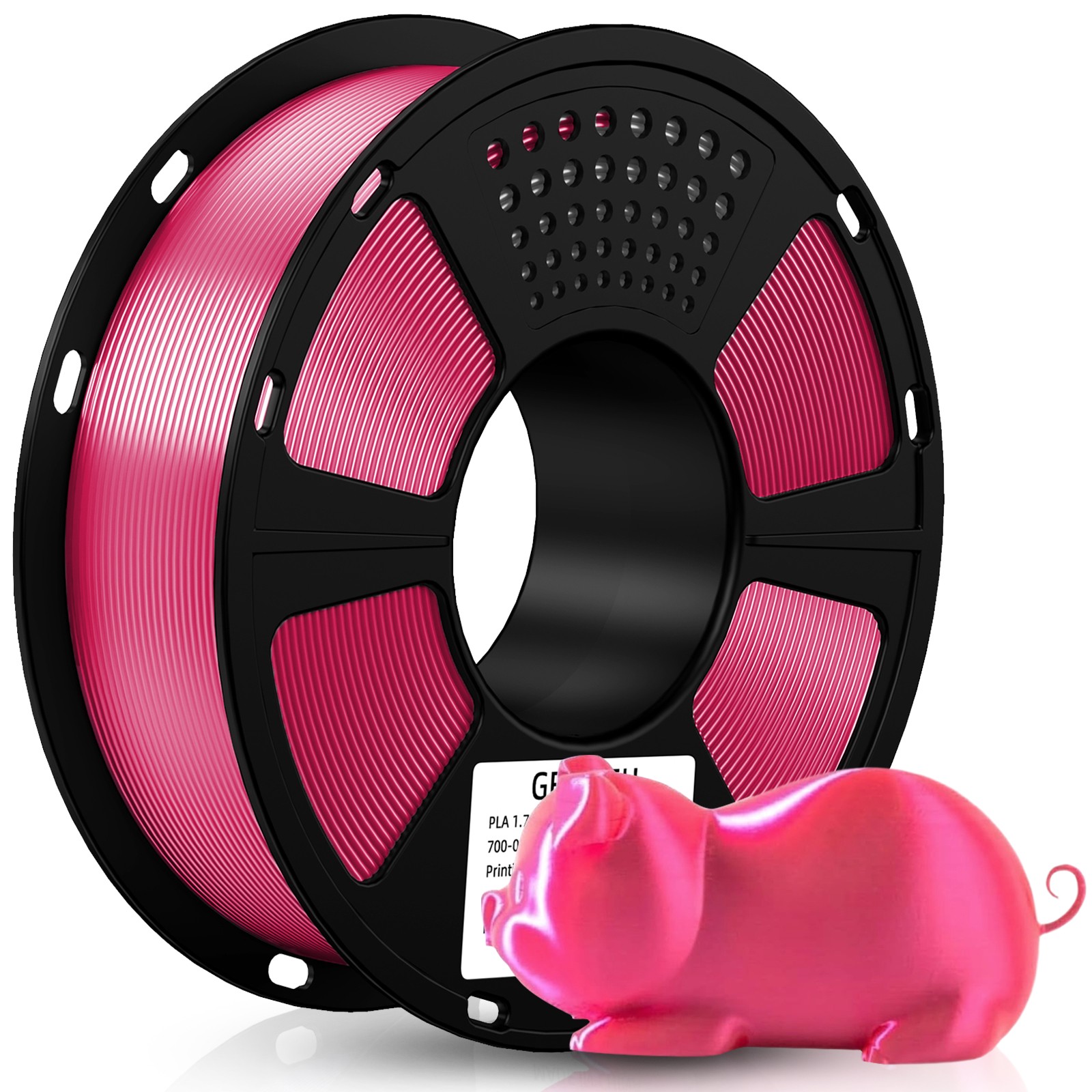GEEETECH Filament Silk Magenta 1.75mm 1kg/roll Consumables For FDM 3D Printer