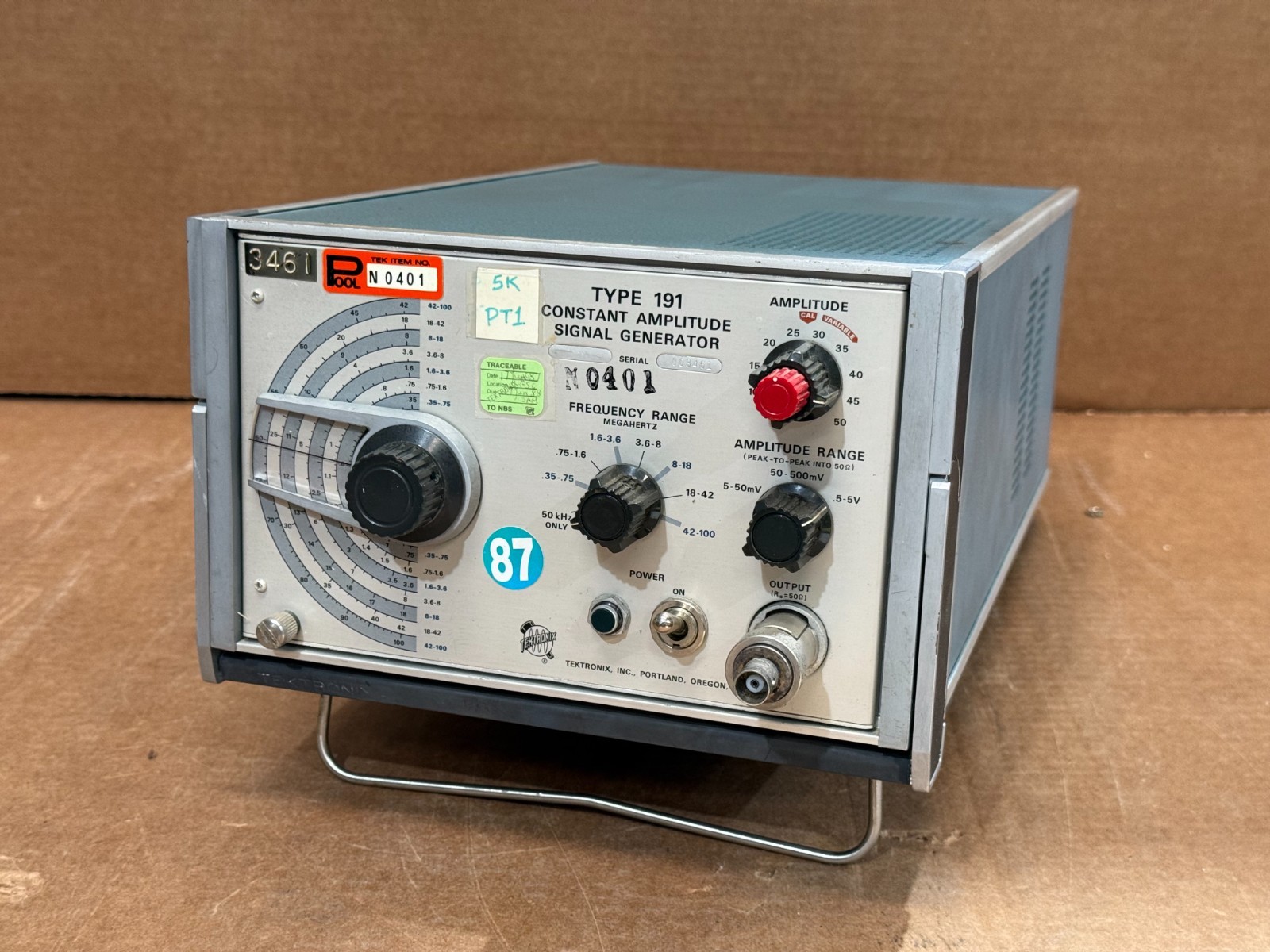 Tektronix Type 191 Signal Generator
