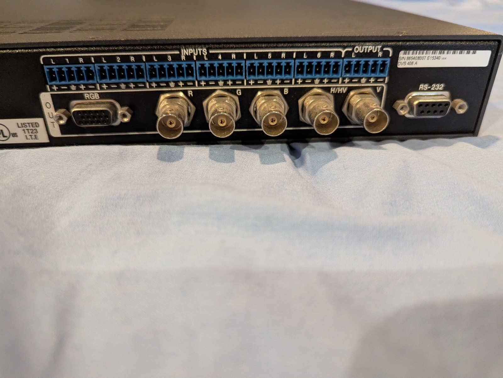 Extron DVS 406 Video Scaler & Extron RGB 150xi Input Interface (Untested)