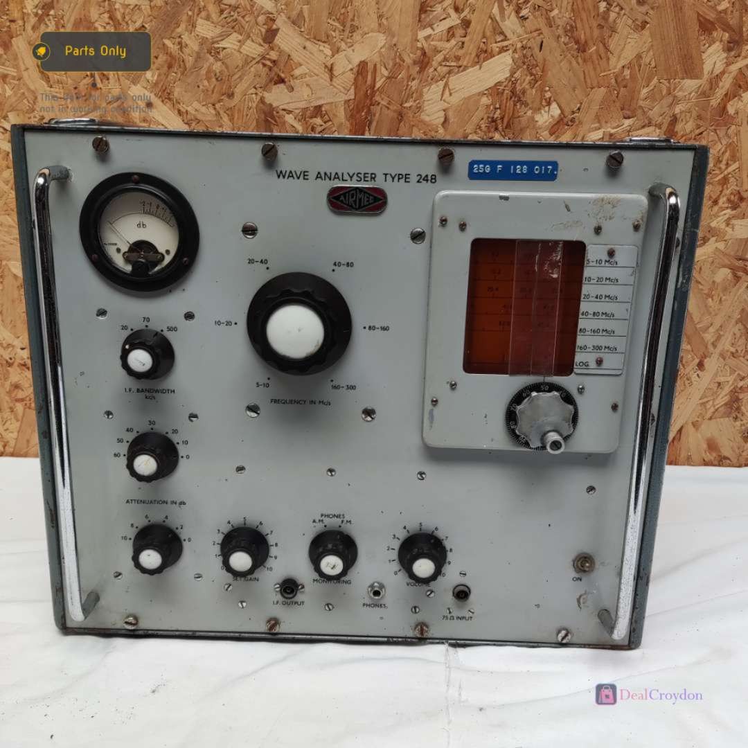 AIRMEC WAVE ANALYSER TYPE 248 ANALYZER 25 G F 128 017 UNTESTED