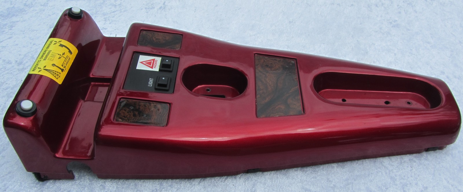 "PRIDE HURRICANE" ~ "FOREPANEL" with LIGHT SWITCH BLINKERS NICE RED COLOR
