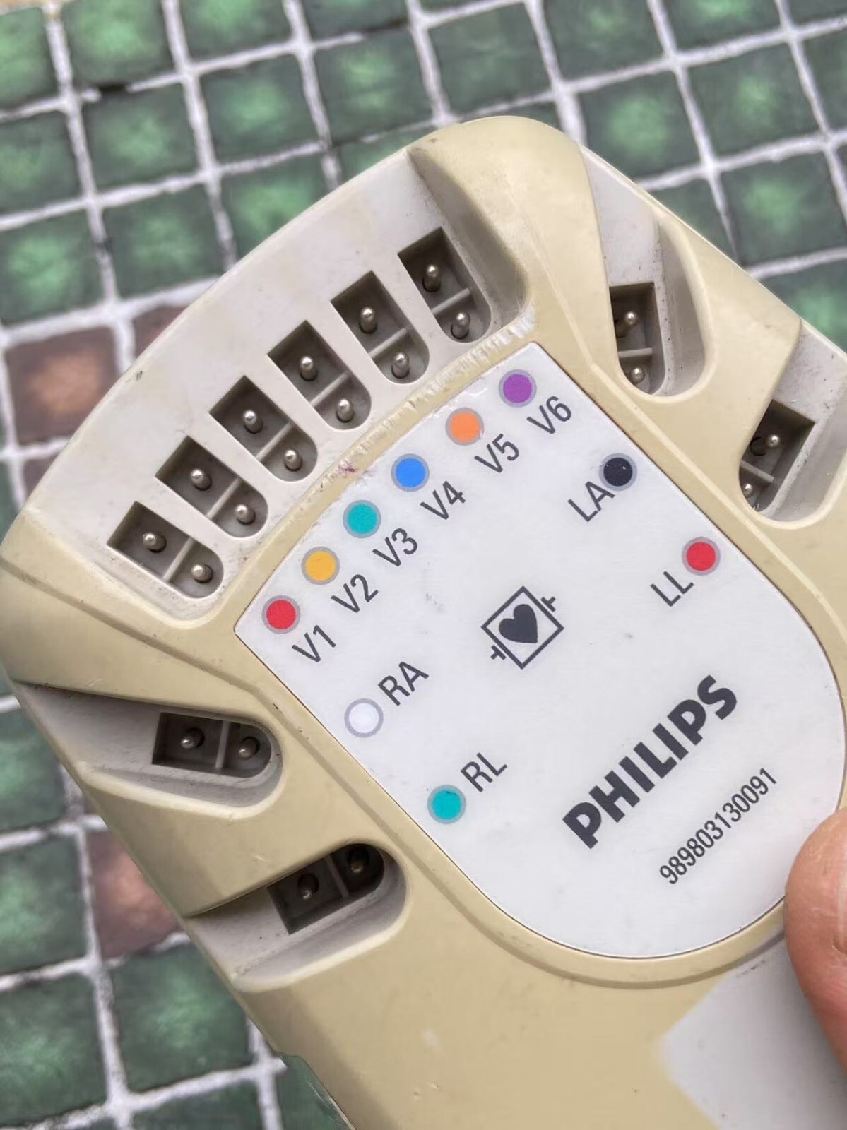 Philips Trim Patient Acquisition Module 989803130091 W/O Data Cable,ECG Cable