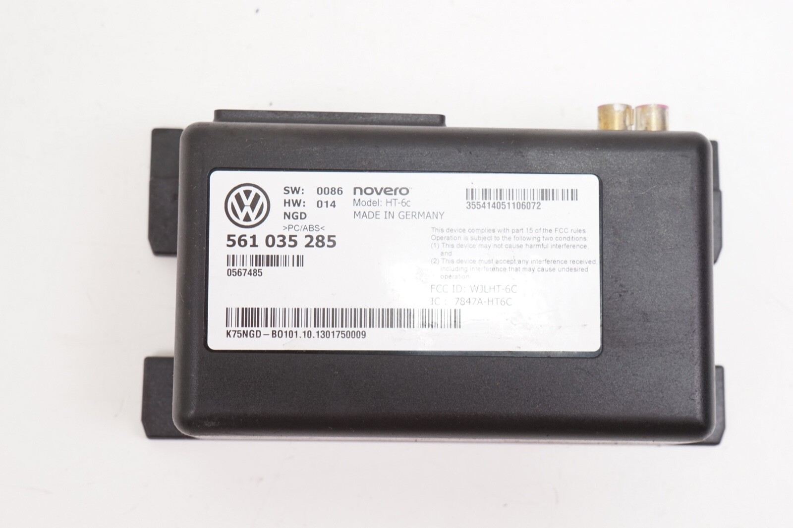 VOLKSWAGEN JETTA Navigation Control Module Bluetooth OEM 2016 - 2018 *
