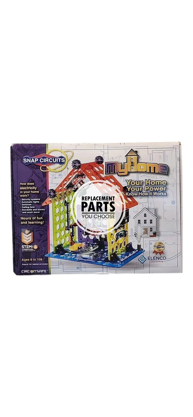 Snap Circuits Elenco My Home STEM Science  Kit REPLACEMENT PARTS PIECES YOu PICK
