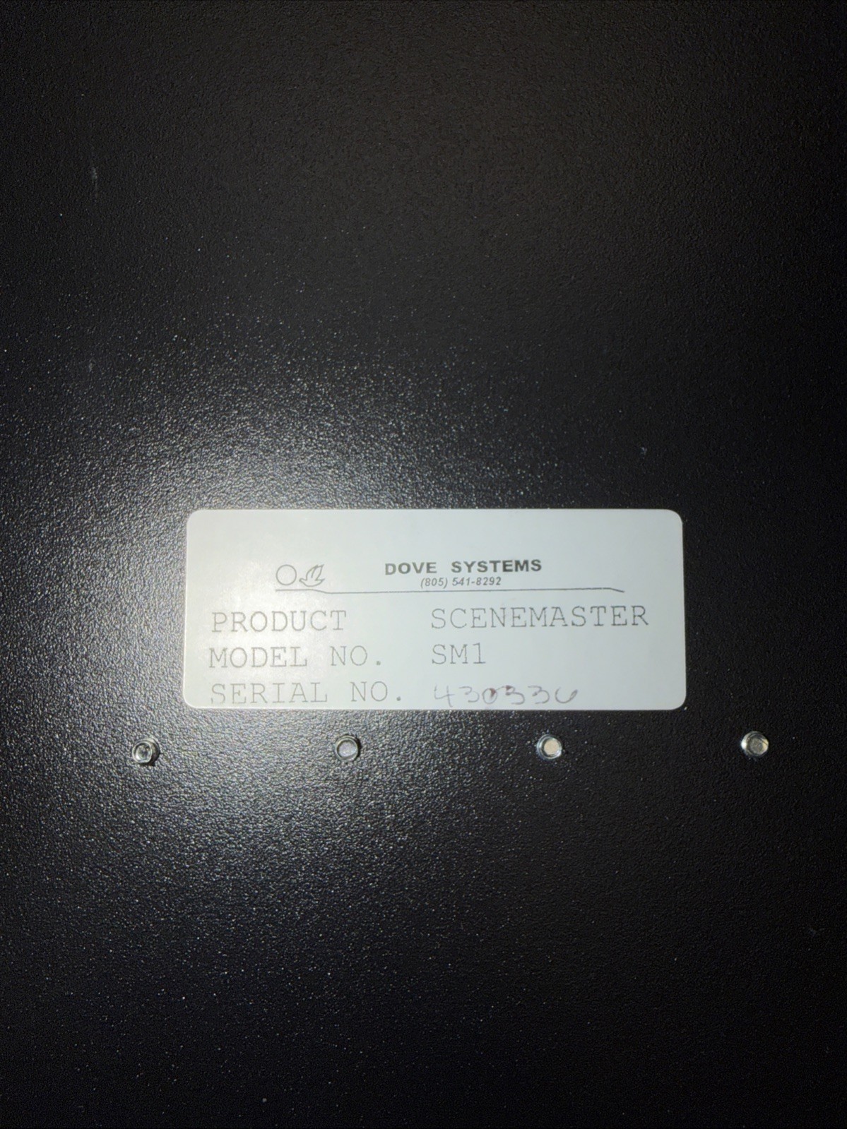 Dove Systems Scene Master SM1
