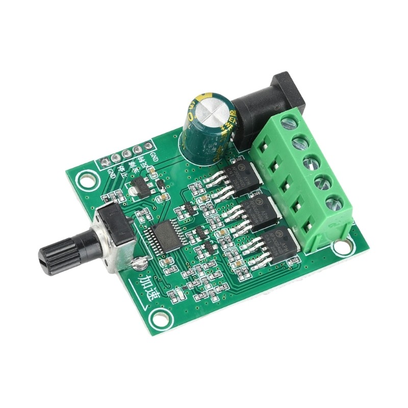 5V to 24V Input 75W Brushless Motor Driver Board for Fan Speed Regulator Module