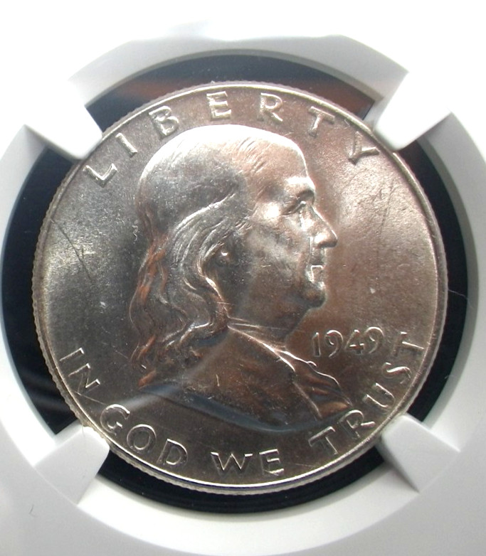 1949 Half Dollar NGC MS63