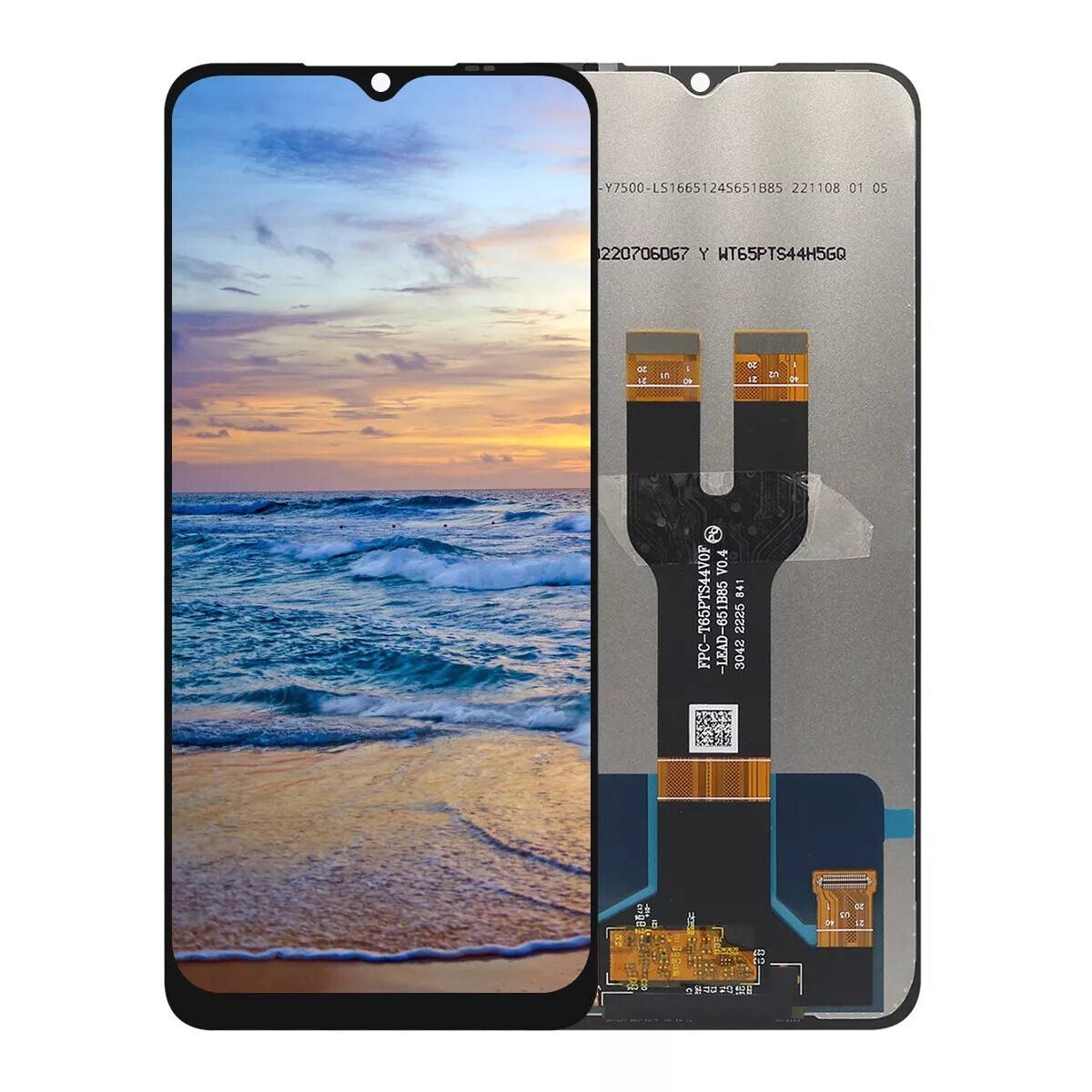 For T-Mobile Revvl 6 5G TMAF025G LCD Display Touch Screen Digitizer Replacement