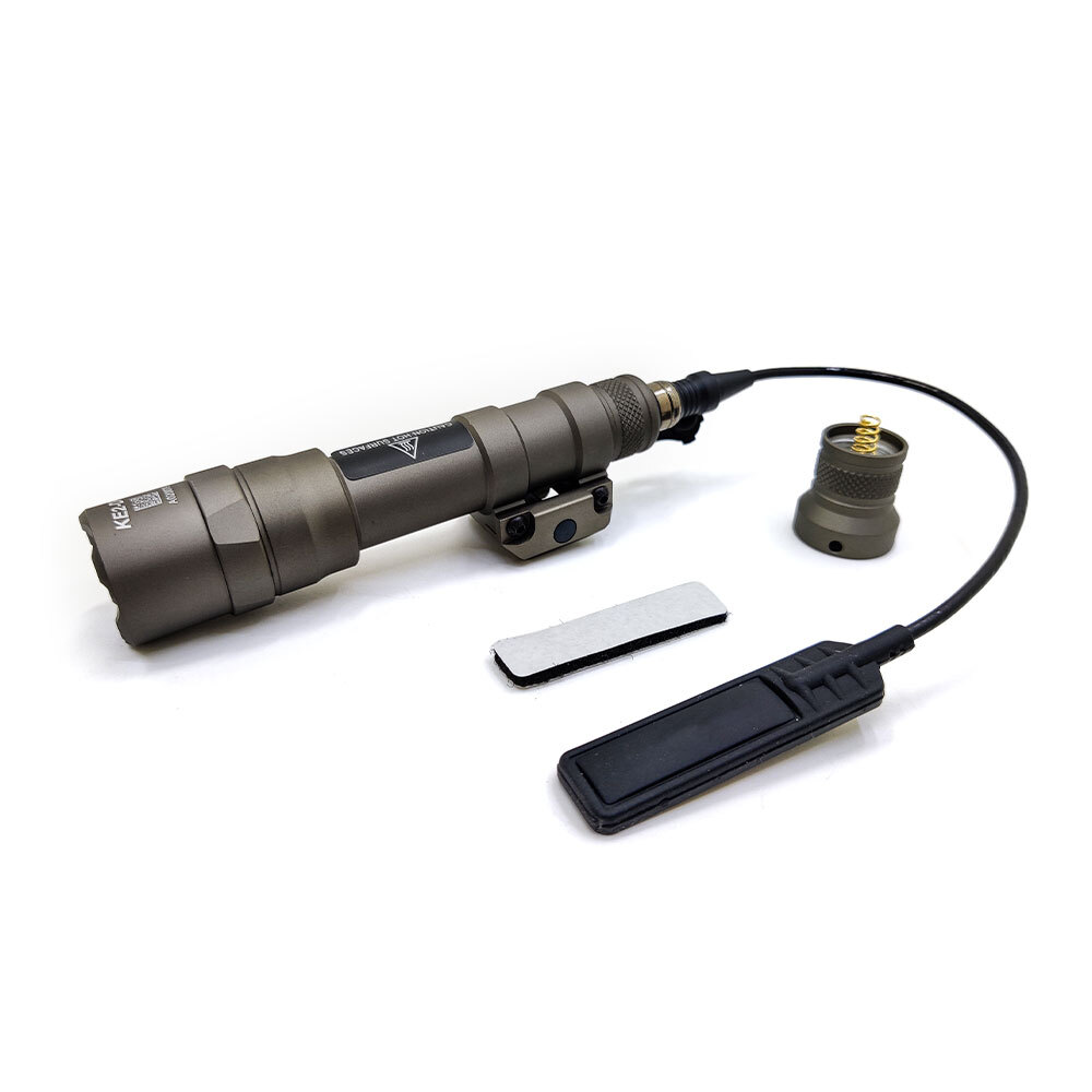 Hunting Torch M600DF 1200lm High Lumen Light LED Flashlight with Remote Switch