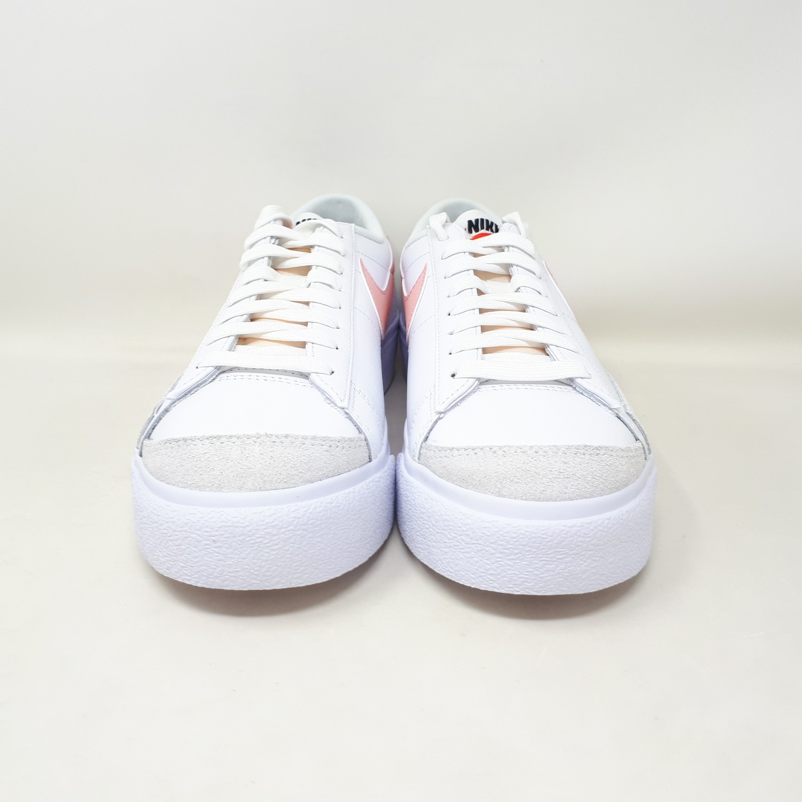 Nike Blazer Low Platform White Pink Stacked Shoe Sneaker Womens Size DJ0292-103