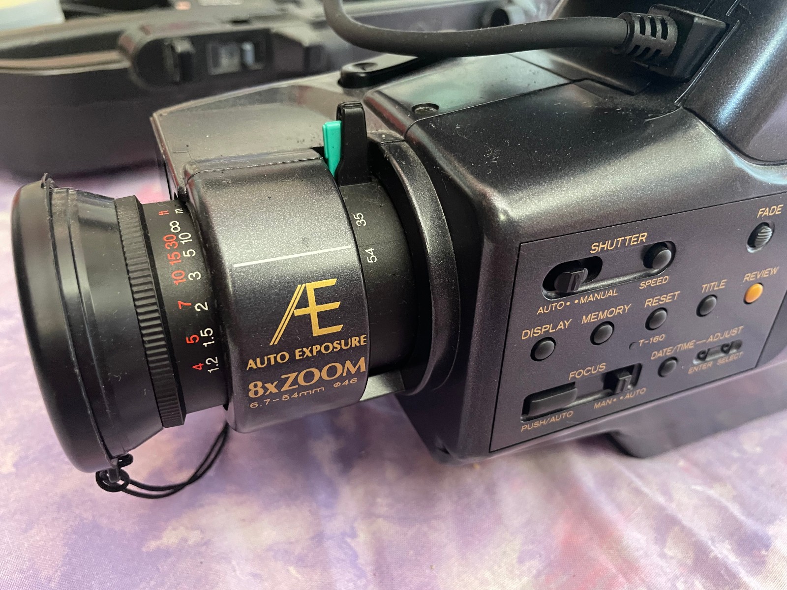 Sears Roebuck VHS Video Camera Recorder Model 934.53795190 W/ Case NOT TESTED!!