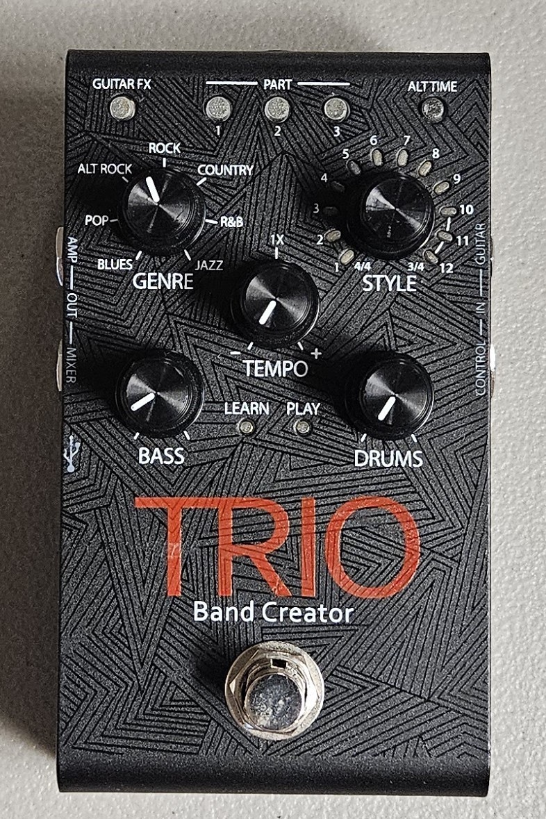 Never Used DigiTech TRIO Band Creator Effect Pedal - Brand New, Open Box