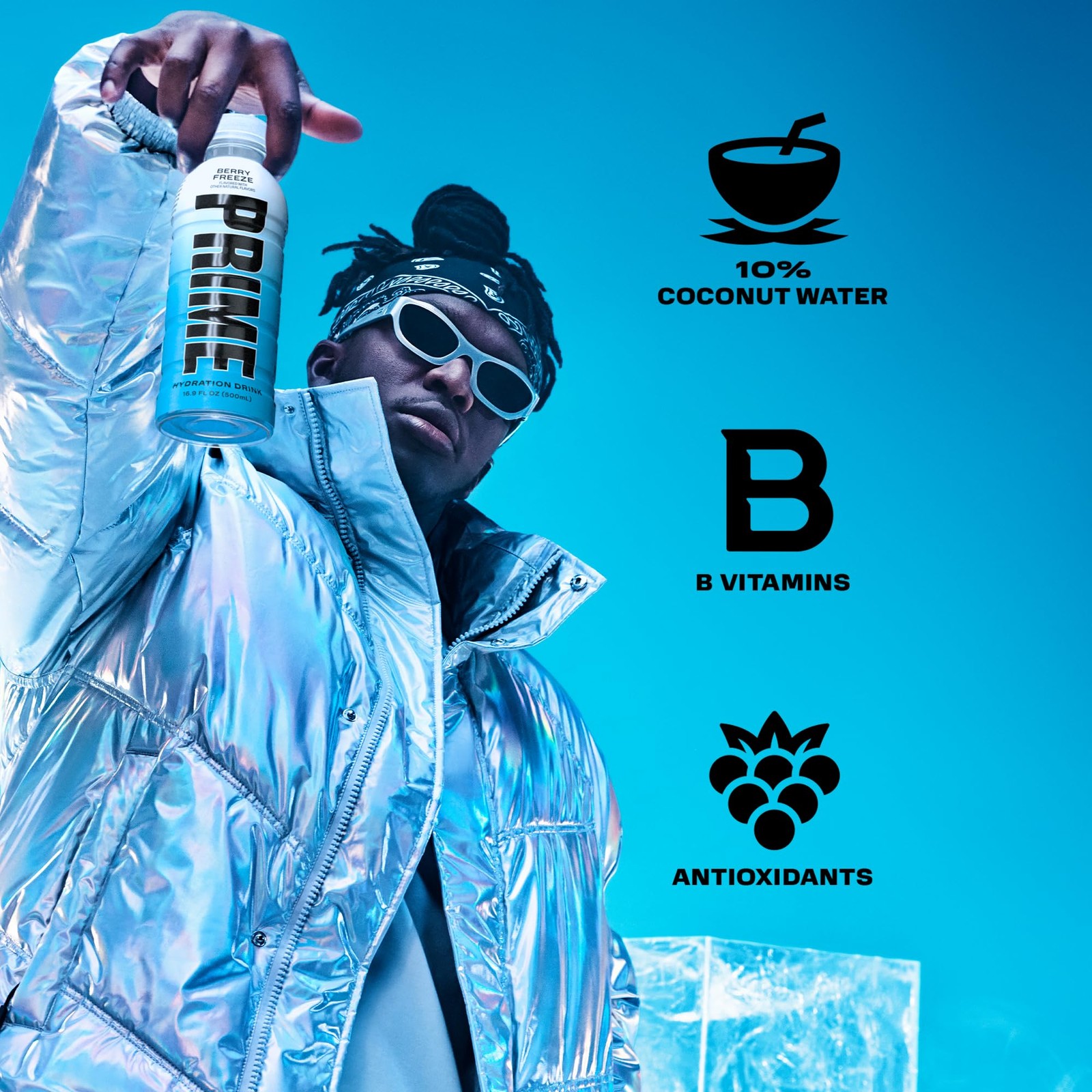 Prime Hydration Drinks Pack of 12 Flavors Functional Electrolytes Low Sugar 1...