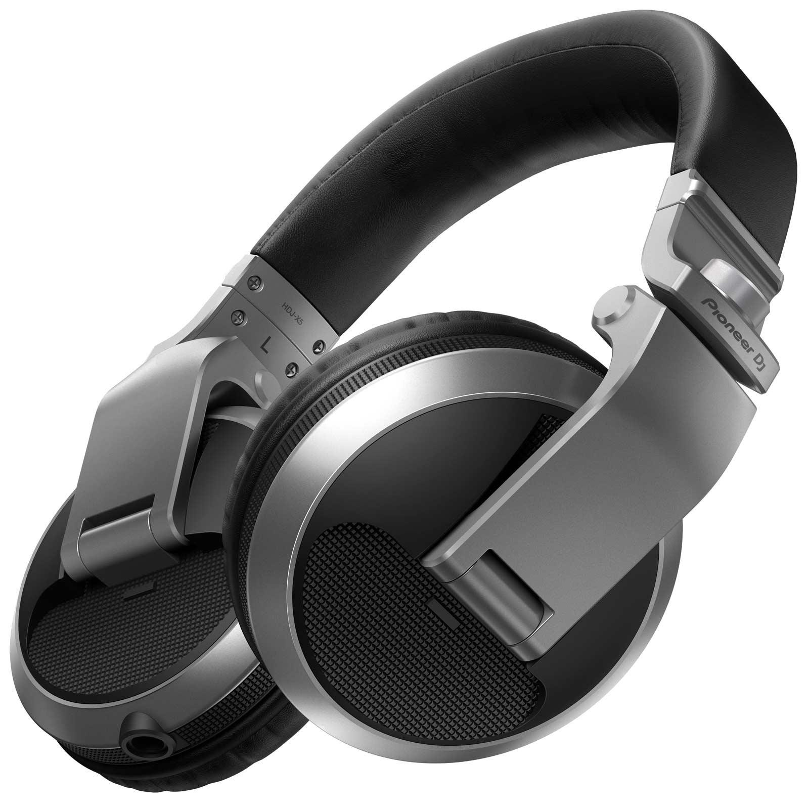 Pioneer DJ HDJ-X5 Over-ear DJ Headphones (silver)