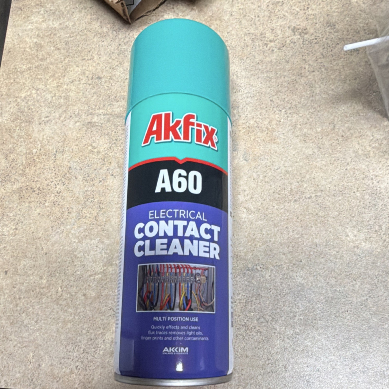 Akfix A60 Electrical Contact Cleaner for Electrical Contacts 400ml