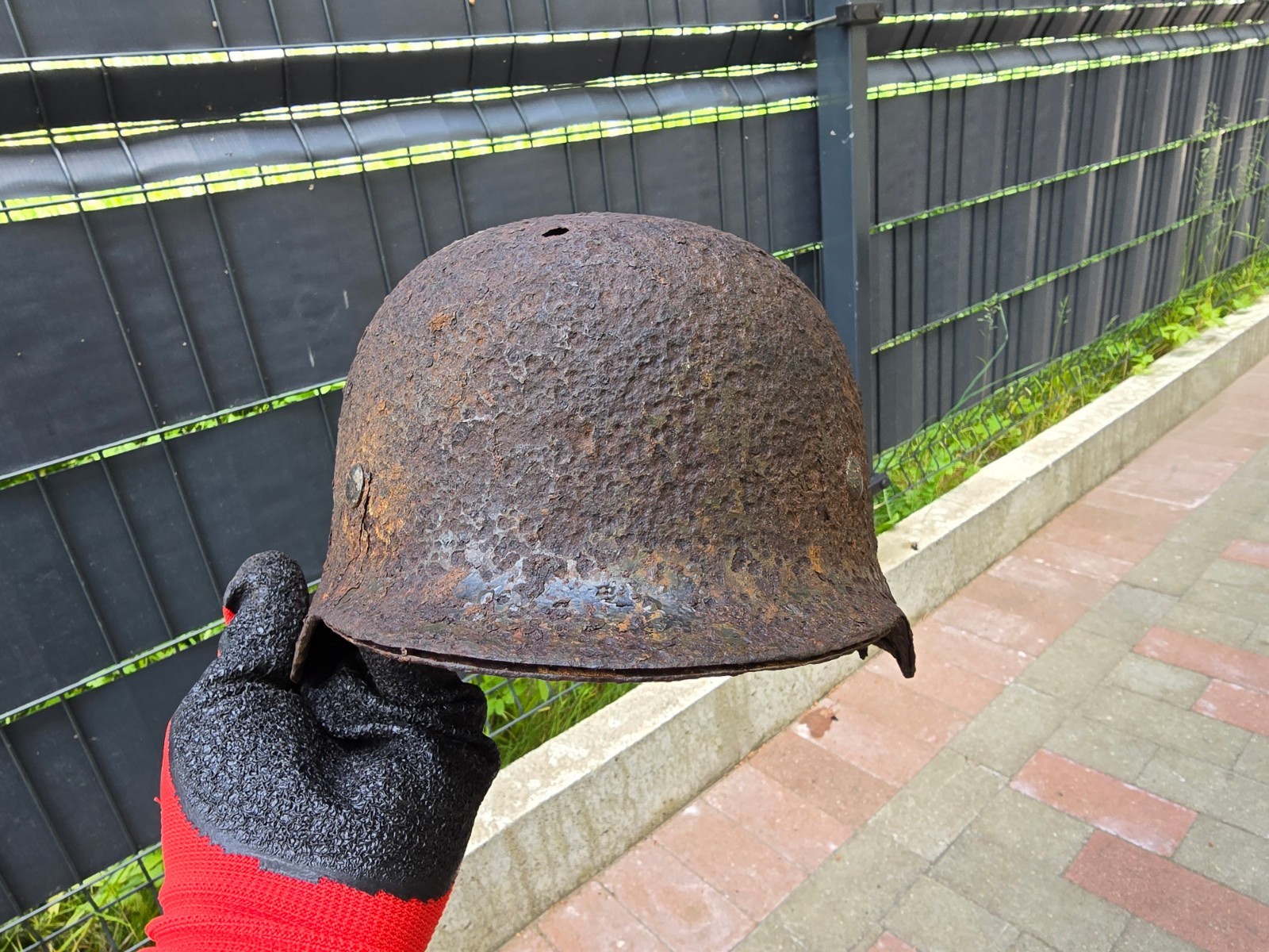 WW2 Accessories from the German bunker rare relic.