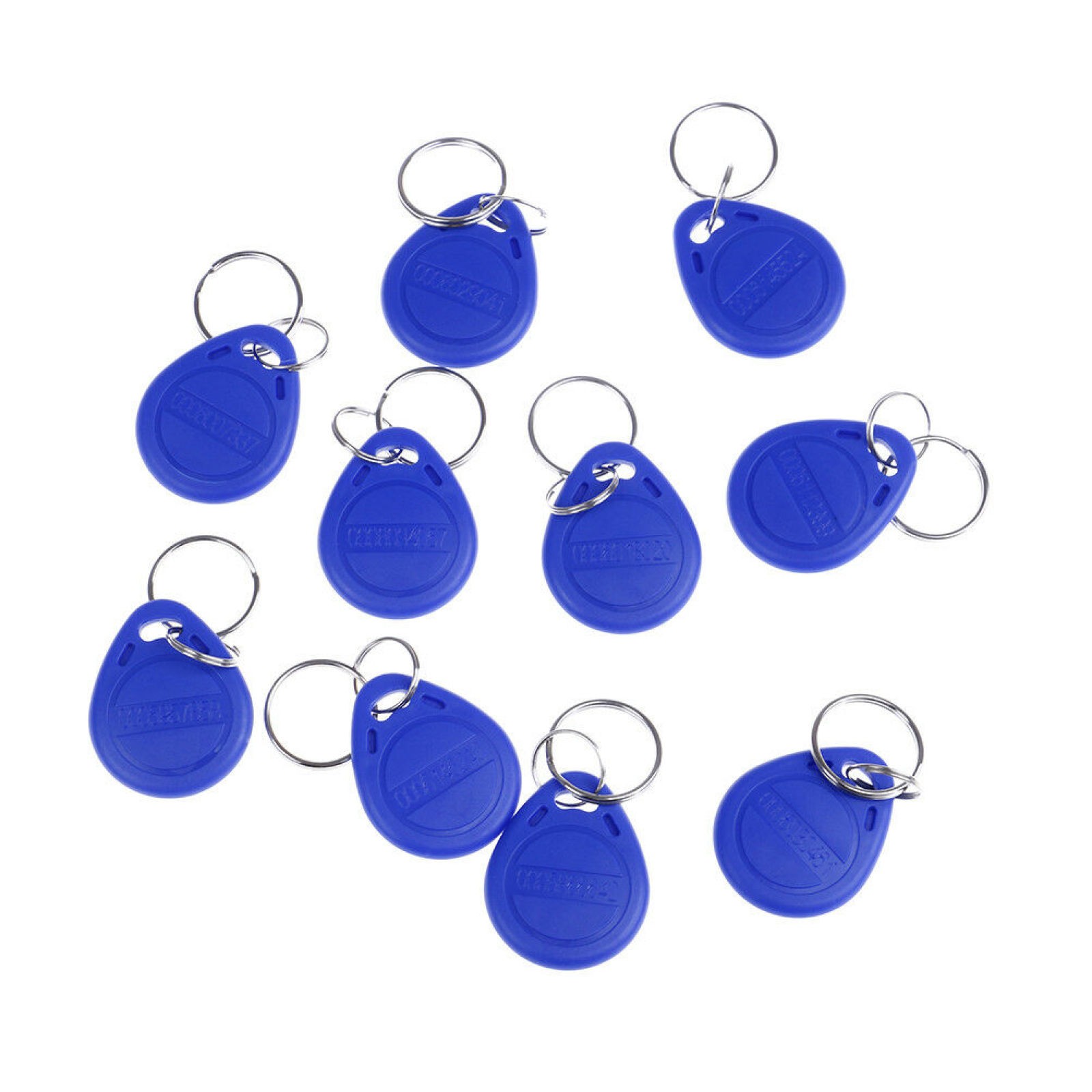 10Pack TK4100 keychains 125KHZ RFID proximity id card token tags key fobs d