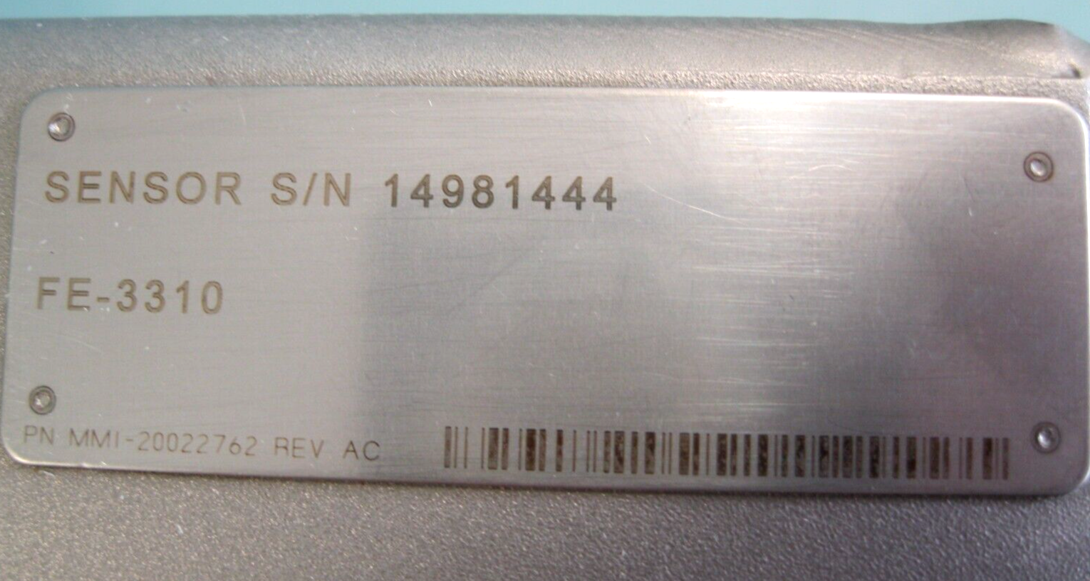 1" 300# Micro Motion F100 S129C2BAEZAZZ Sensor 800 Core Processor 2020 CAL. E18