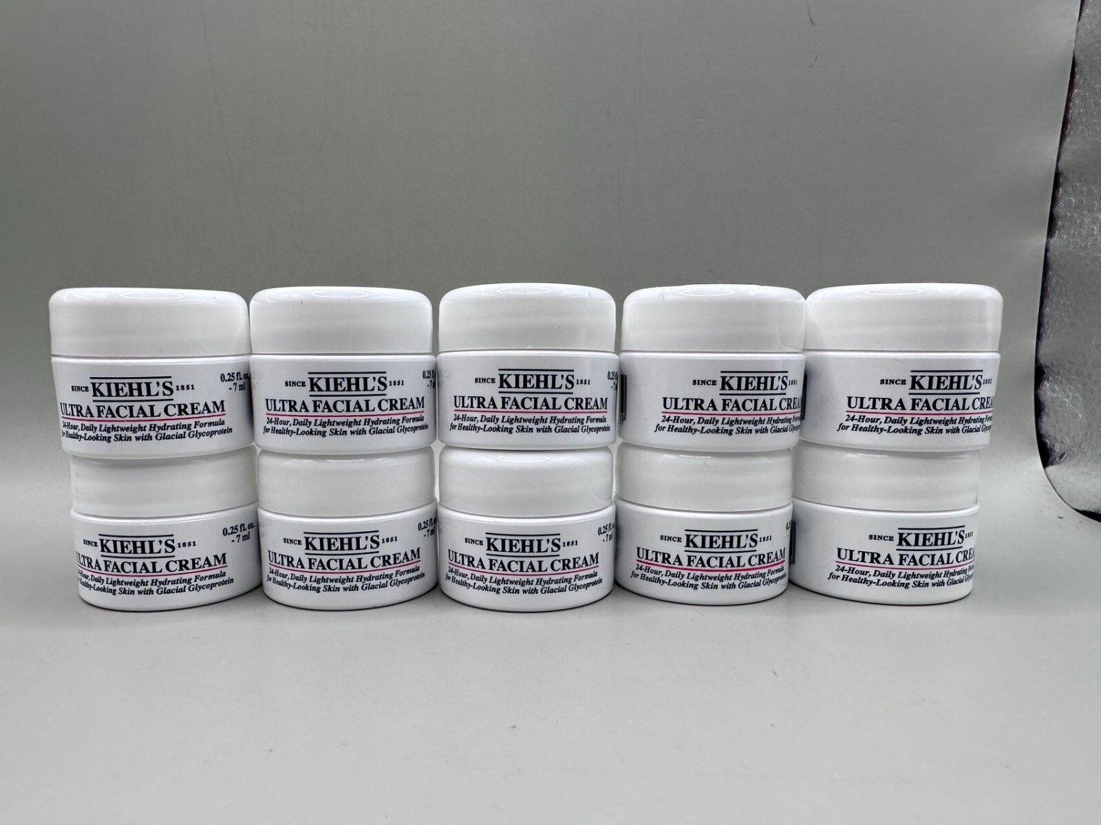 LOTS OF 10 KIEHL'S Ultra Facial Cream Daily Hydrating Formula 7ml*10