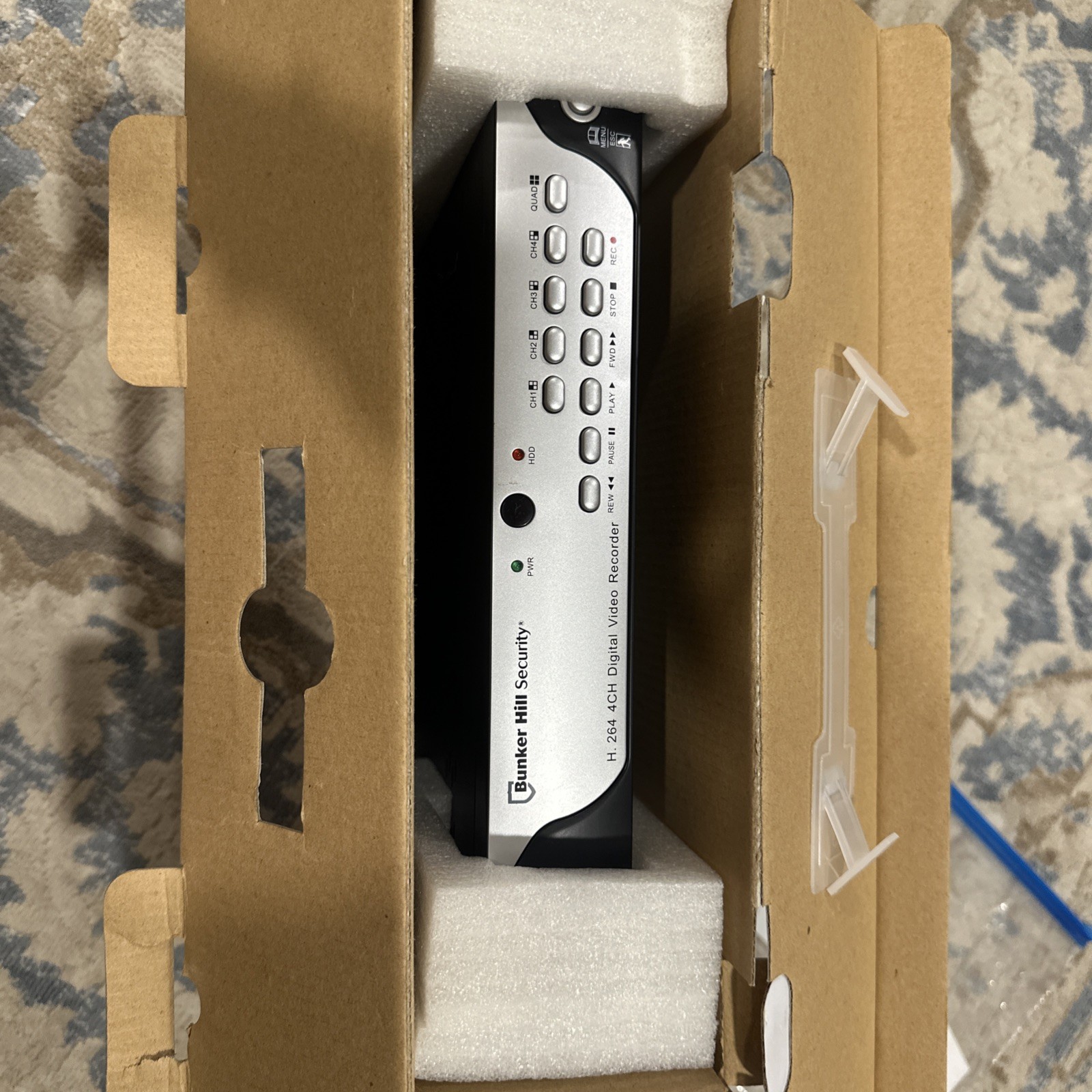 Bunker Hill Security 4-Channel 4-Camera Surveillance DVR Model 68332 (Open Box)
